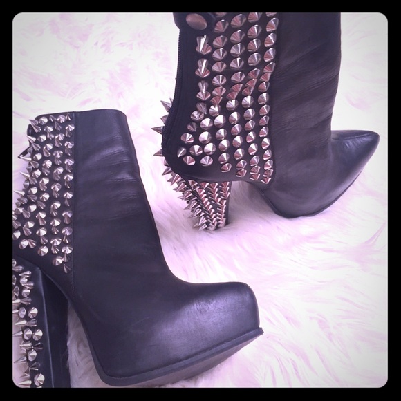 Jeffrey Campbell Spiked Platform Booties