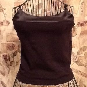 Banana Republic satin trim camisole