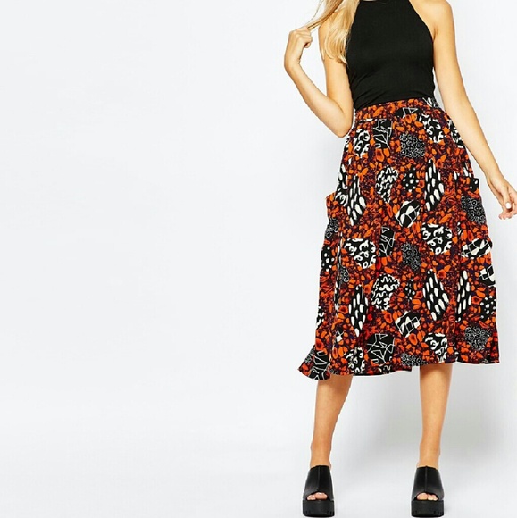 ASOS Dresses & Skirts - {asos} monki midi skirt with pockets!