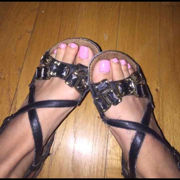 Rhinestone Sandals