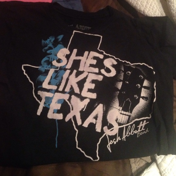 Josh Abbott band concert t-shirt