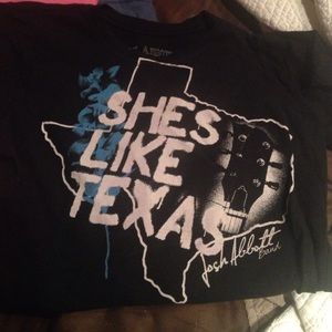 Josh Abbott band concert t-shirt