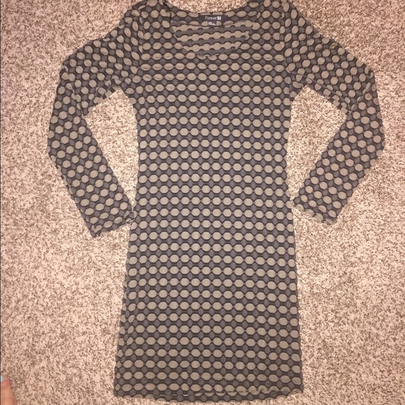 Sold 🚫Forever 21 Bodycon type dress sz L