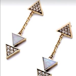 Triangle Rhinestone Earrings!!!