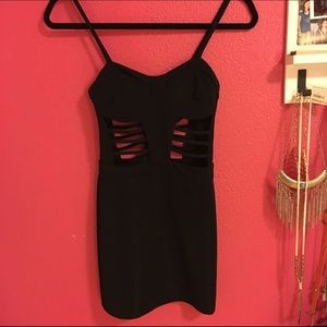 Nastygal cage cutout bodycon dress