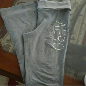 Aeropostle fold over pants