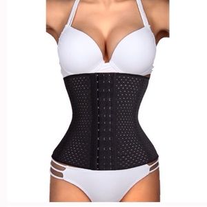 XXL- Black Corset Waist Trainer