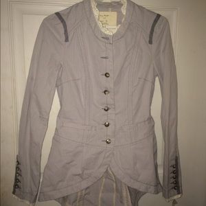 Free People NEW Victorian Lace-up Jacket