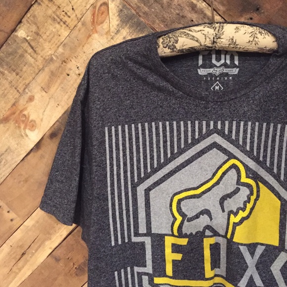 FOX men's grey tee