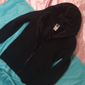 north face raschel fleece hoodie