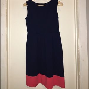 Color Block Spring Dress - Size 6