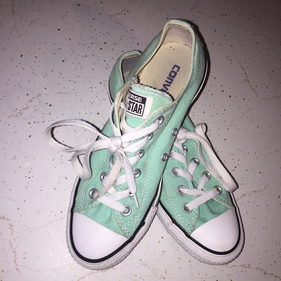 Mint Converse "Chuck Taylor's"