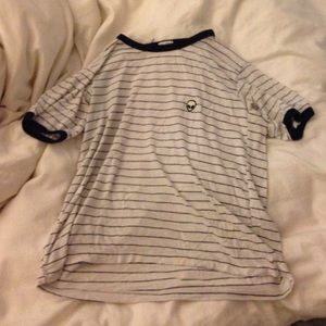 Brandy Melville alien patch tee