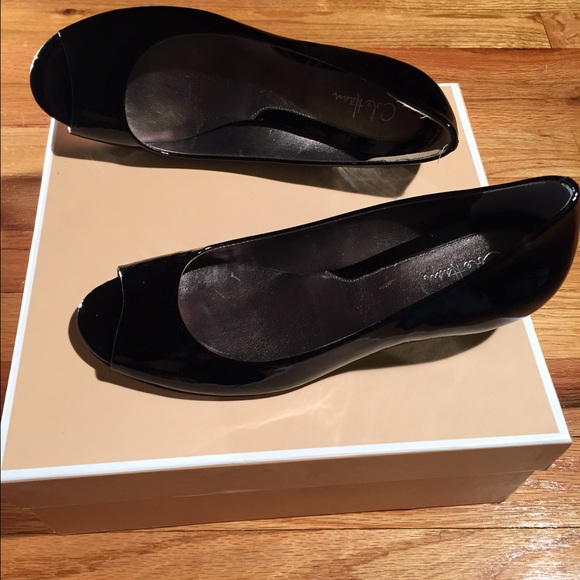 Cole Haan Open Toe Wedge Heels