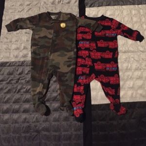 Carter's 6 Month Footed Onesie Bundle Baby Clothes