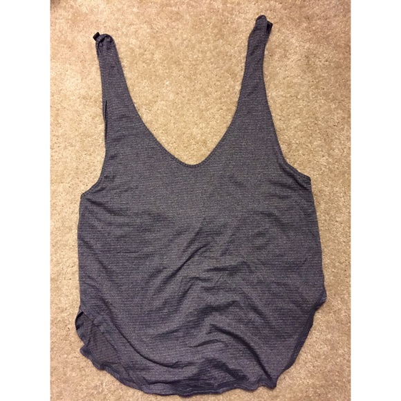 Purple Lululemon swing top