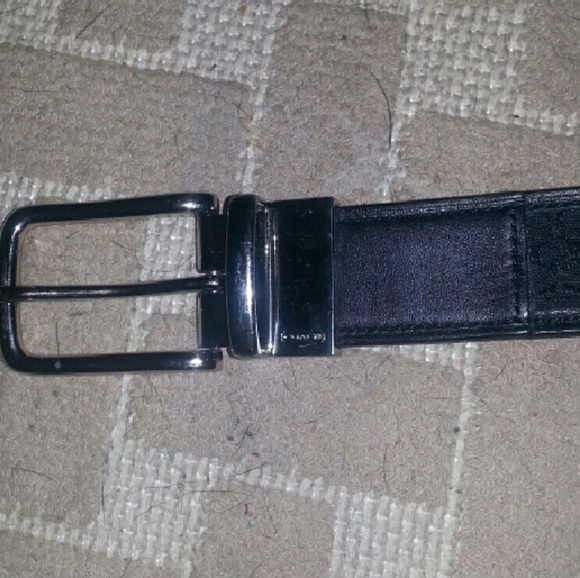 Black Men's Coach Belt