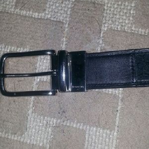 Black Men's Coach Belt