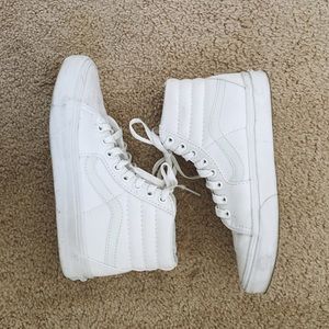 Vans sk8-hi classic white