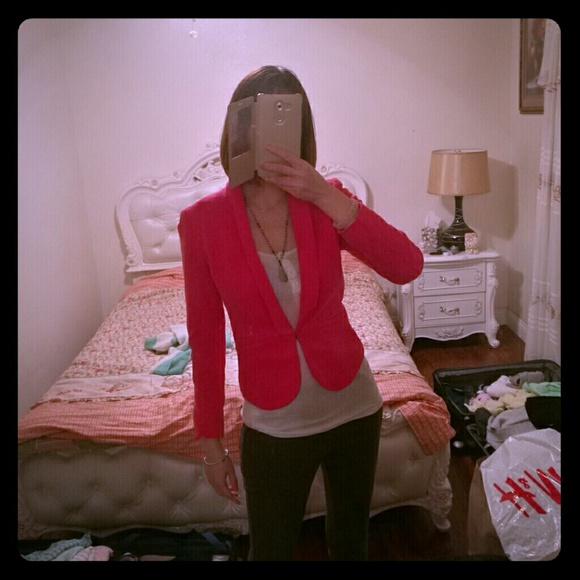 H&M pink jacket US 4 - Picture 1 of 3