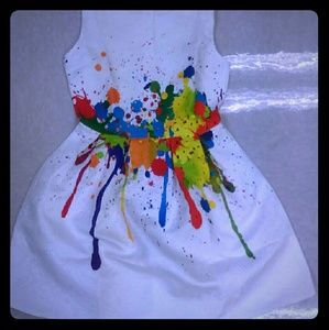 Graffiti Party Dress