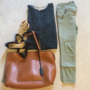 Free people crop sweater