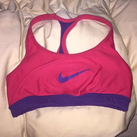 Nike sports bra racerback reversible dri-fit