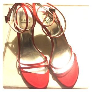 Red Stuart Weitzman Heels
