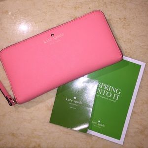 Peach pink Kate spade mikas pond Lacey