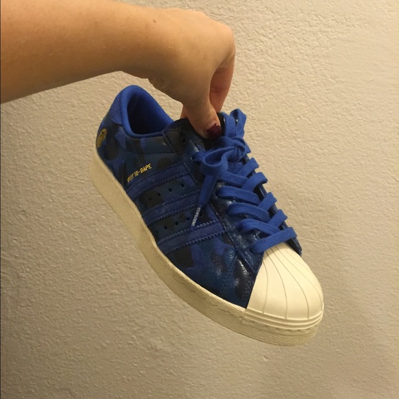 Bape x UNDFTD x adidas superstars 💦💦