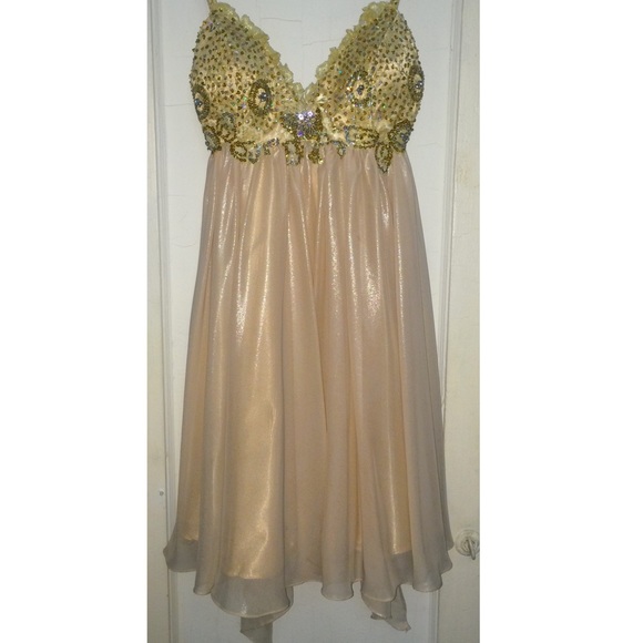 Cinderella Sequin Embellished Prom Dress - Picture 1 of 3