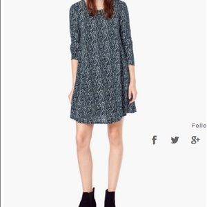 Printed swing dress