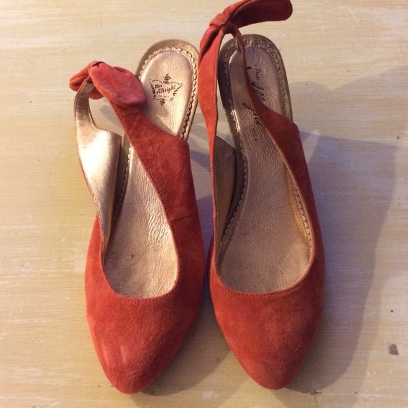 Anthropologie's Miss Albright Vintage-style Heels