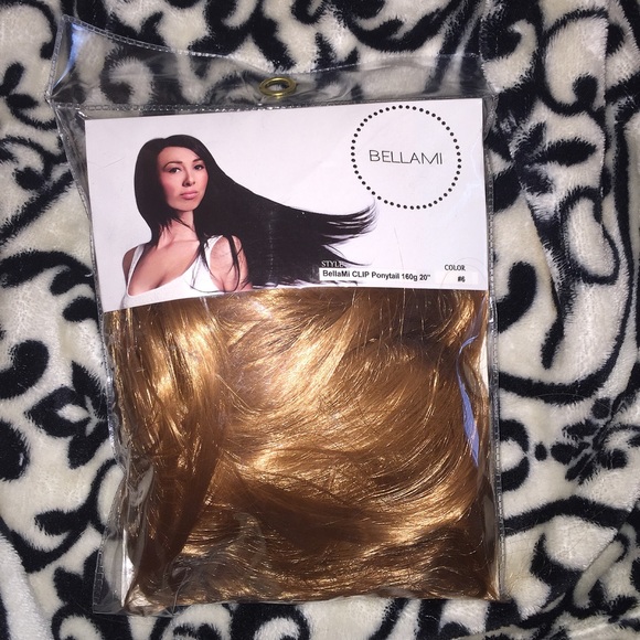 Bellami clip ponytail