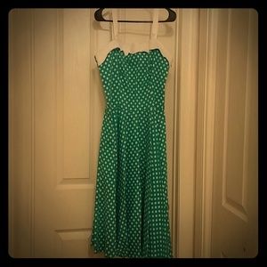 Vintage style pinup swing dress