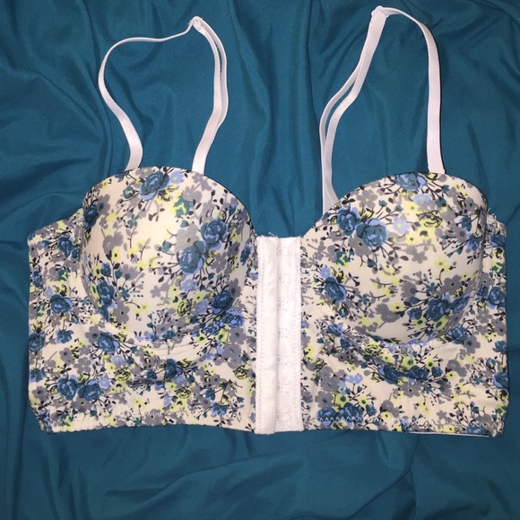 Floral bra