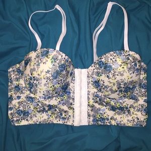Floral bra