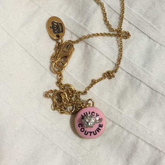 Juicy pink cupcake gold necklace - Picture 4 of 4