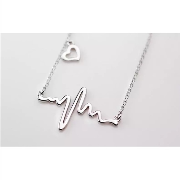 Jewelry - Silver Heartbeat Necklace THEY'RE HERE!