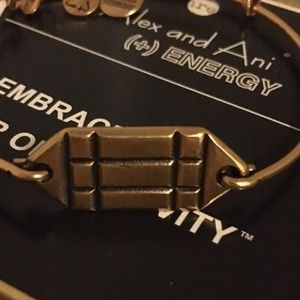 NWT Alex and Ani Gold Atlantean