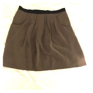 BCBG Max Azria brown miniskirt size 4