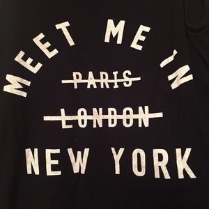 MEET ME IN PARIS LOOSE TANK