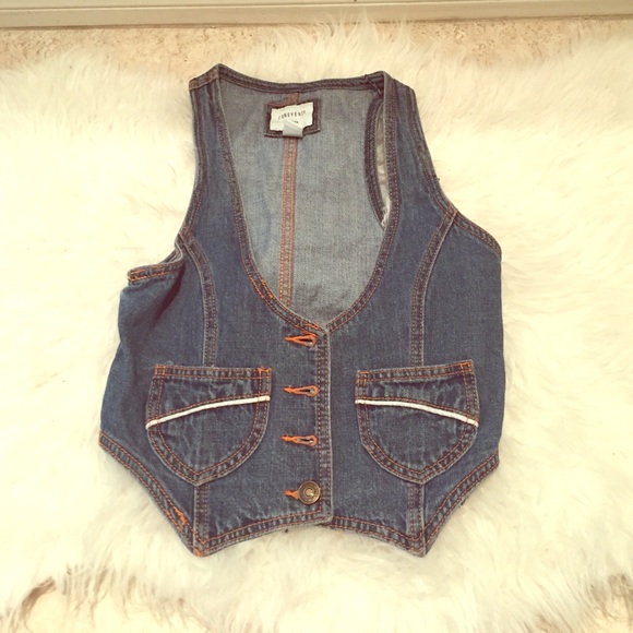 Denim vest