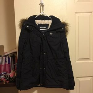 Abercrombie & Fitch heavy coat/ rainwear