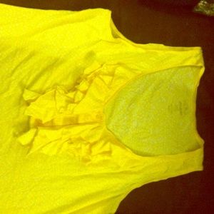 Yellow tank top