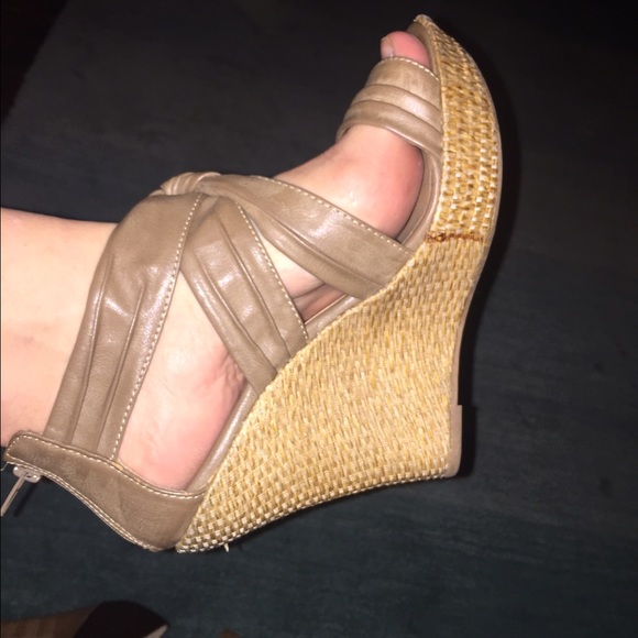 Nude wedges - Picture 2 of 4