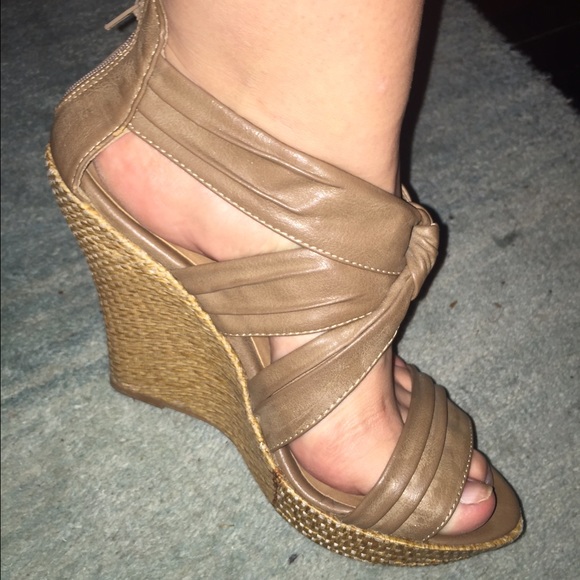 Nude wedges - Picture 4 of 4