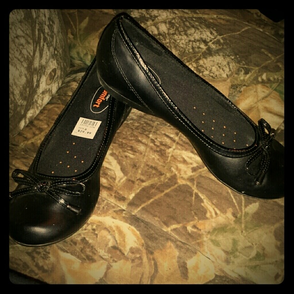 Black flats