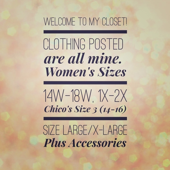 Women's sizes and Chico's Tops/Jackets
