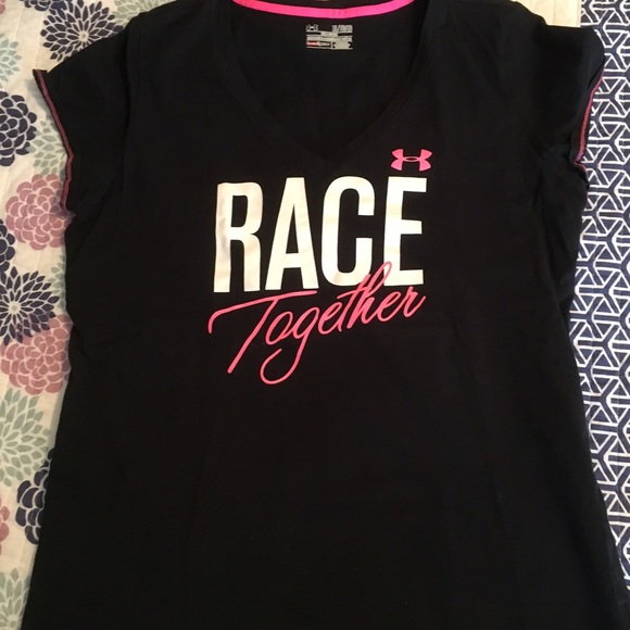 Black Under Armour V Neck Shirt